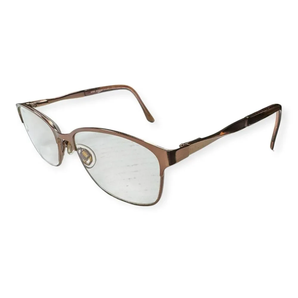 Altair Genesis Glasses‎ G5050 Eyeglasses Full Rim Gold/Brown Frame 53-16-135mm
